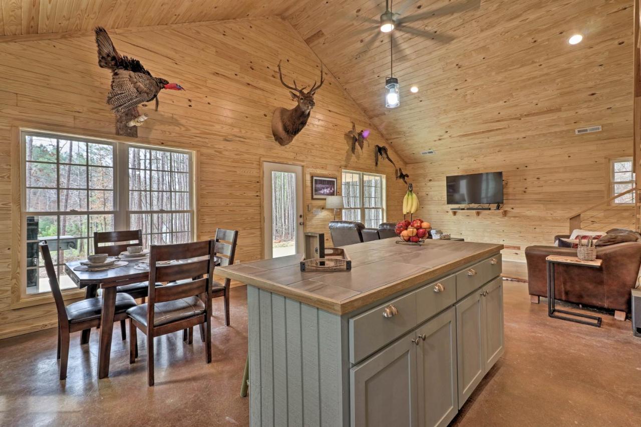 Peaceful Family Cabin On 10 Acres With Game Room! Heflin Ngoại thất bức ảnh