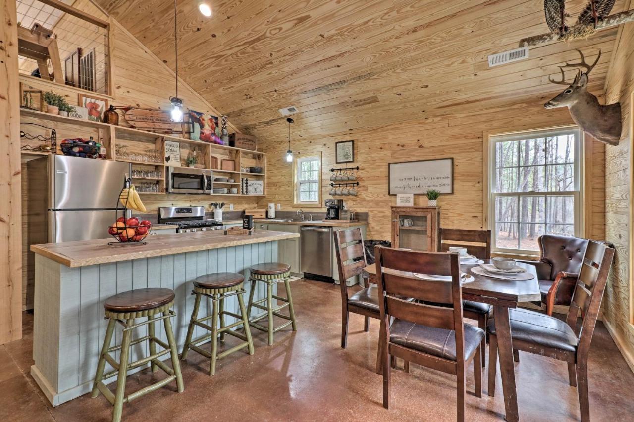 Peaceful Family Cabin On 10 Acres With Game Room! Heflin Ngoại thất bức ảnh