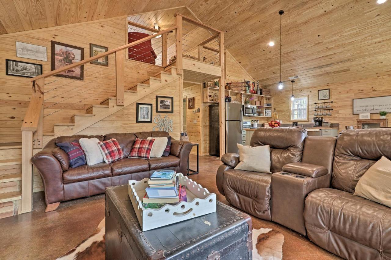 Peaceful Family Cabin On 10 Acres With Game Room! Heflin Ngoại thất bức ảnh