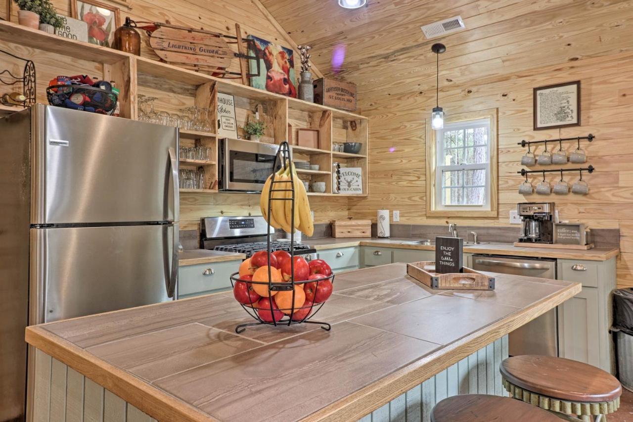 Peaceful Family Cabin On 10 Acres With Game Room! Heflin Ngoại thất bức ảnh