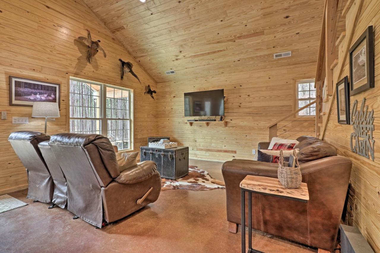 Peaceful Family Cabin On 10 Acres With Game Room! Heflin Ngoại thất bức ảnh