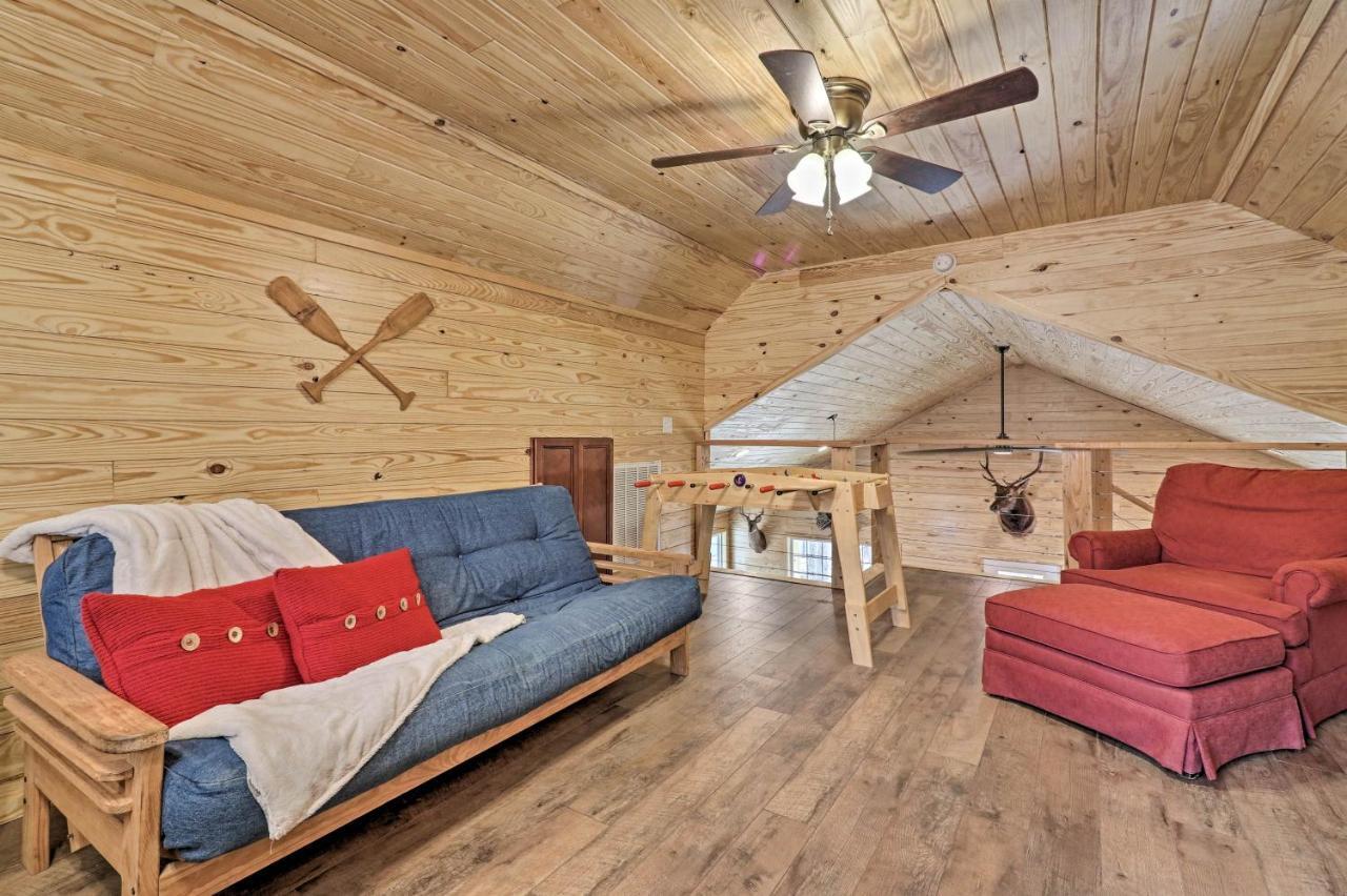 Peaceful Family Cabin On 10 Acres With Game Room! Heflin Ngoại thất bức ảnh